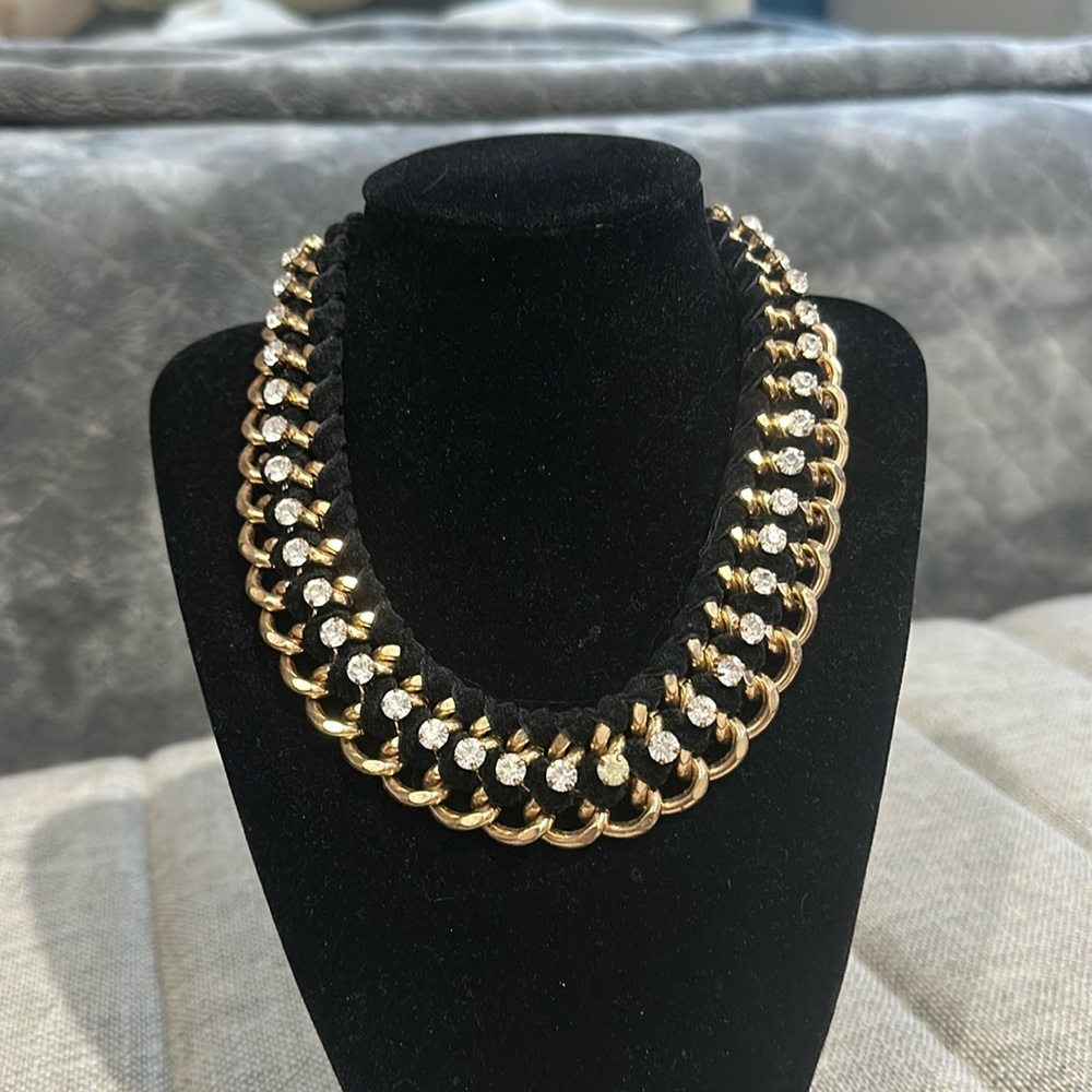 Black and Gold Necklace